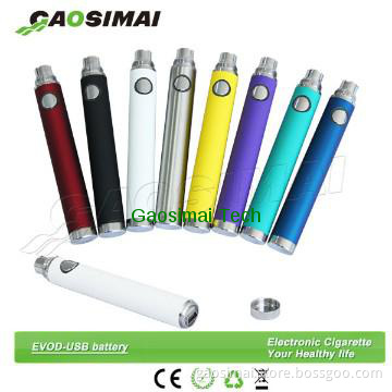 2013 new ecig wholesaler evod passthrough battery
